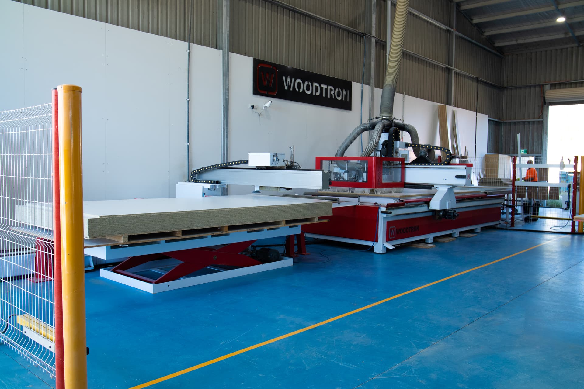 State of the art woodworking machinery